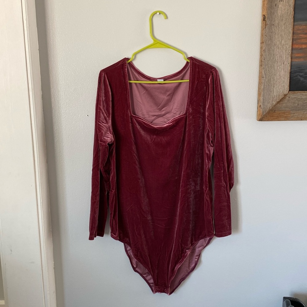 3X Women’s Pink Bodysuit